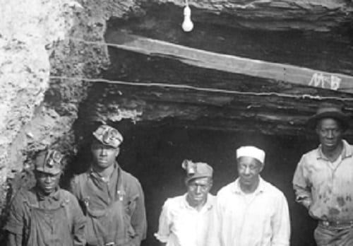 Workers at Banner Mine.