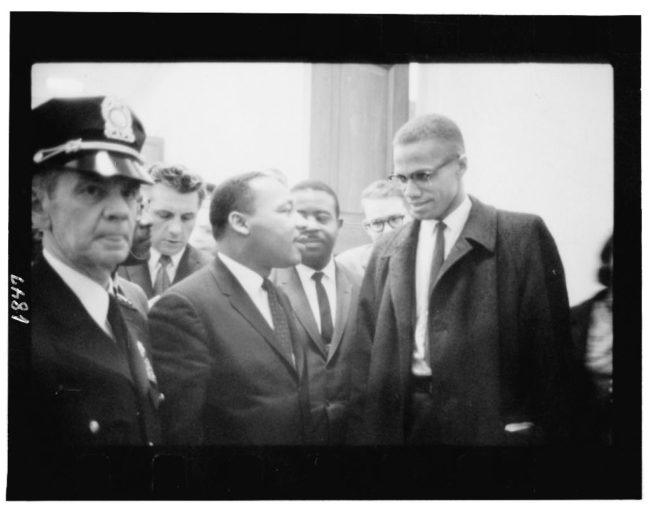 Martin Luther King and Malcolm X